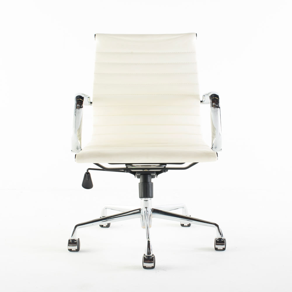 Silla de Oficina Piel Blanca Riunioni PL Baja Online | móbica México ... Silla de Oficina Piel Blanca Riunioni PL Baja Online | móbica México ...
