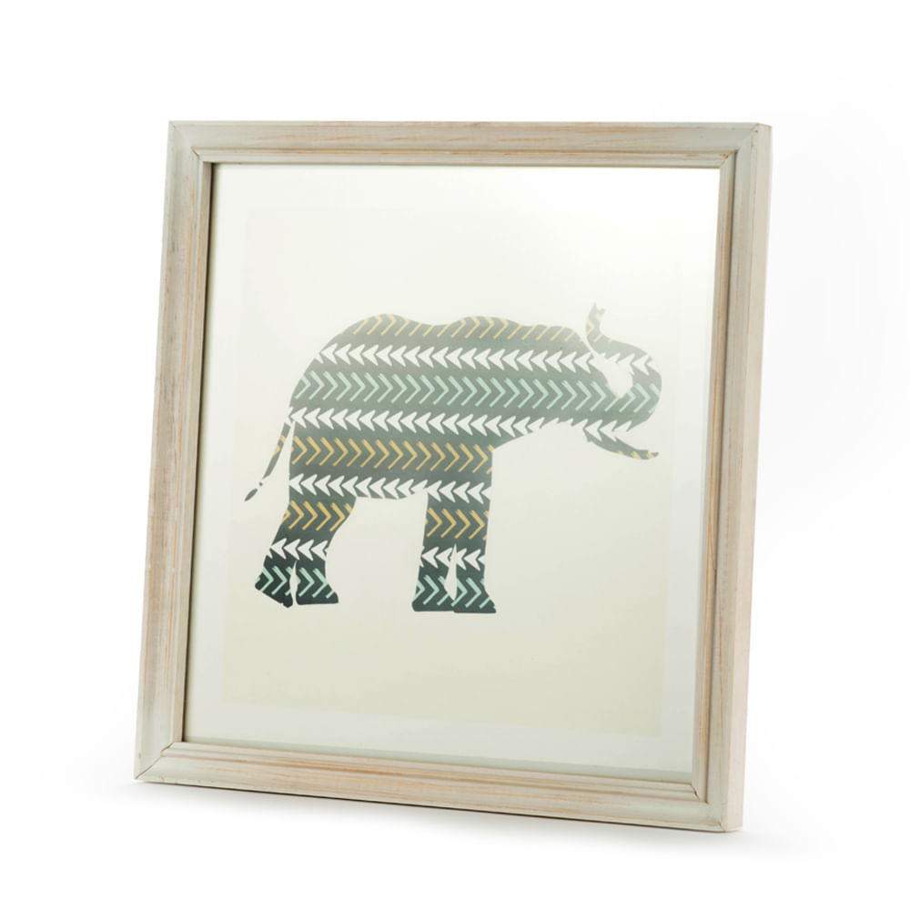 Compra Cuadro Elefante Geometrico Safari Online | móbica México - mobica