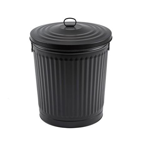 Compra Bote de Basura Negro 47.5 cm Online | móbica México - mobica