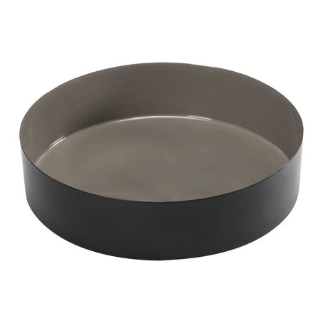 Charola Redonda Chennai Gris Claro - mobica